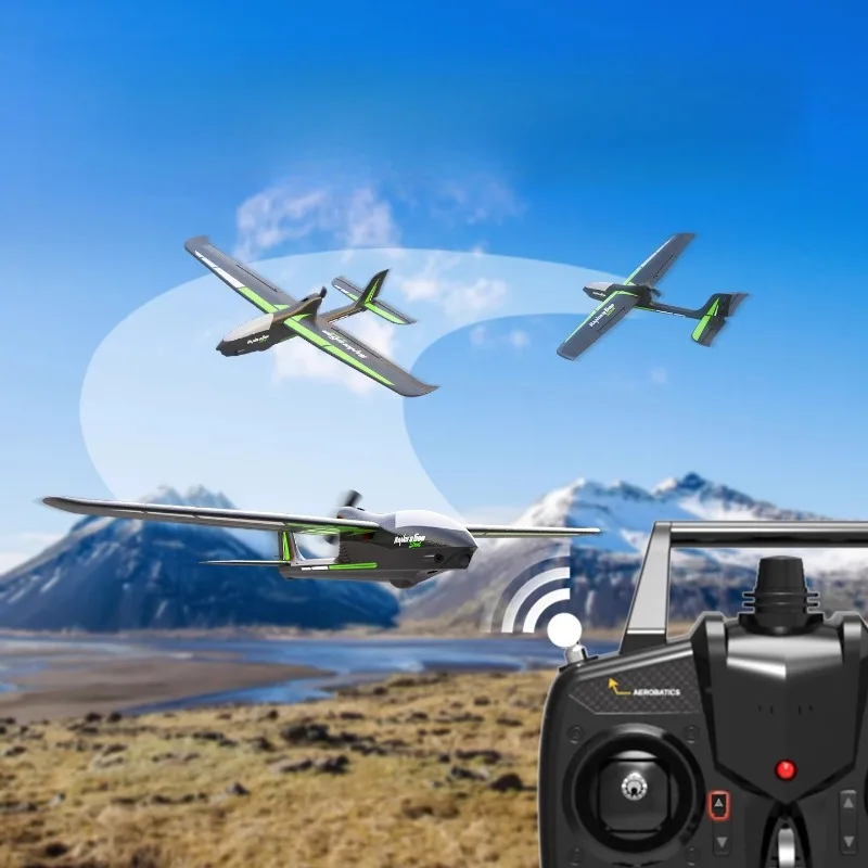 VOLANTEXRC 76102S RC Plane Remote Control Glider 4CH Beginner-Friendly Durable Surfing Fixed-Wing Toys For Children Kids Gifts