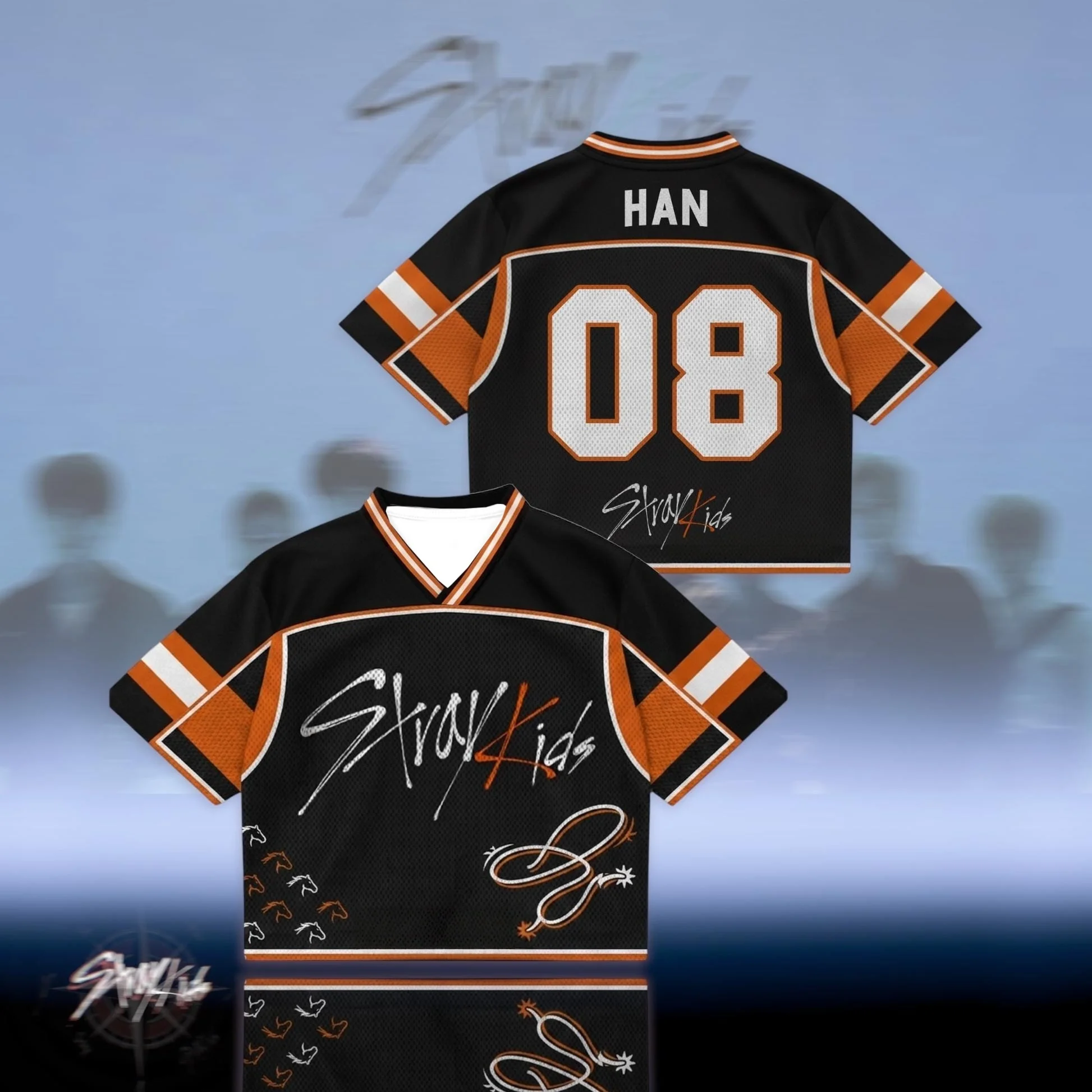 Orange Season Come Back Jersey Gift for Stays Fans Men  Loose Short Sleeve Breathable Y Tops Unisex Cosplay Tees Family Matching