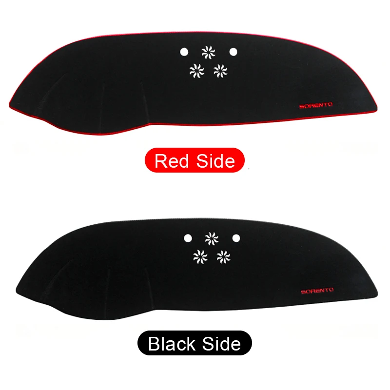 Car Dashboard Cover Mat Sun Shade Pad Instrument Panel Carpets Anti-UV For Kia Sorento Prime R UM 2015-2019 2020 Car Accessories