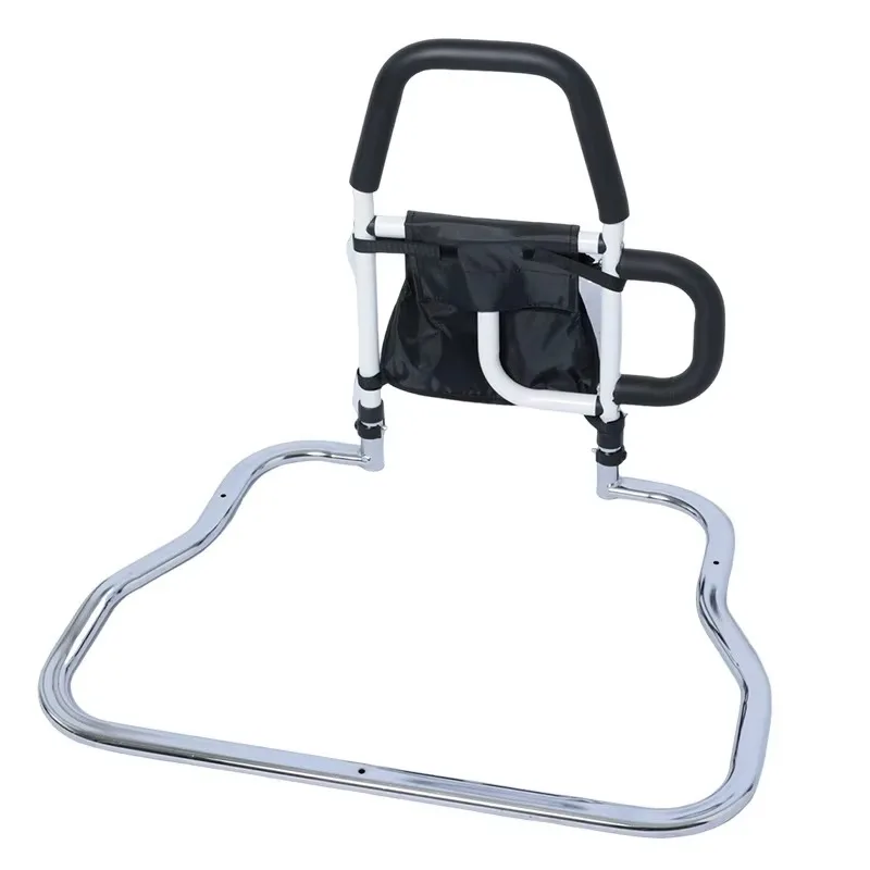 Bedside Handrail for Elderly Safety Stand-Up Aid - usage example
