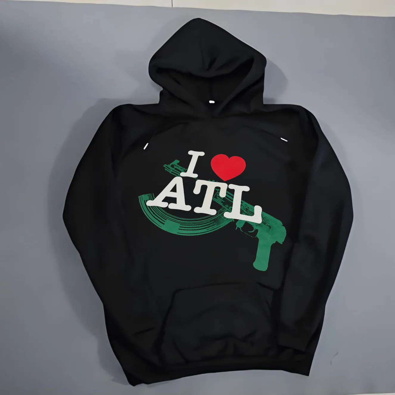 Autumn And Winter New Luxury 2024 PLAYBOY CARTI LOVE ATL AK47 Pullover Hooded Sweatshirt Fashionable Casual Hooded Sweatshirt