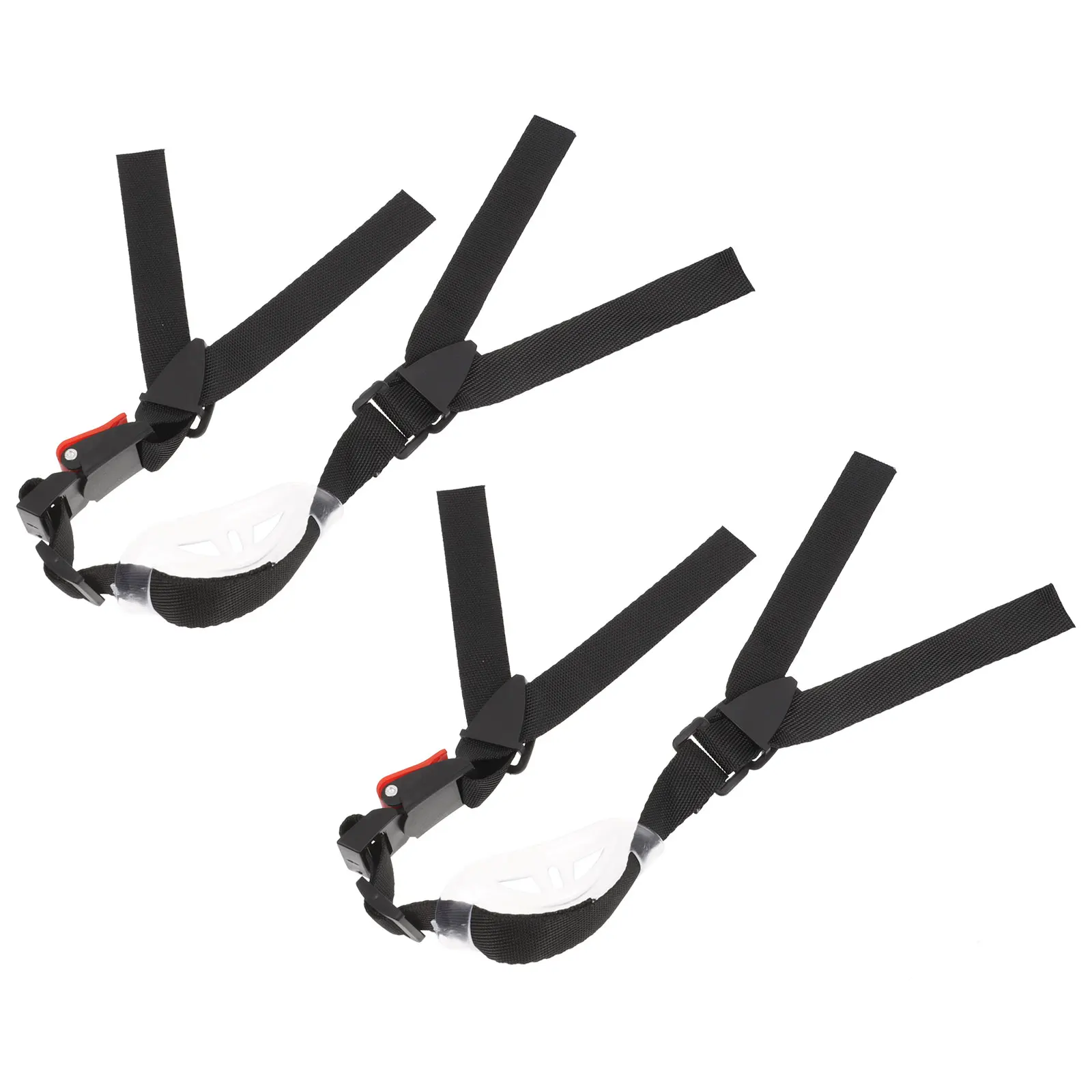 

2Pcs Red Safety Chin Strap Adjustable Buckle Hard Hat Accessory ConstructionHelmet Premium Material Durable Comfortable