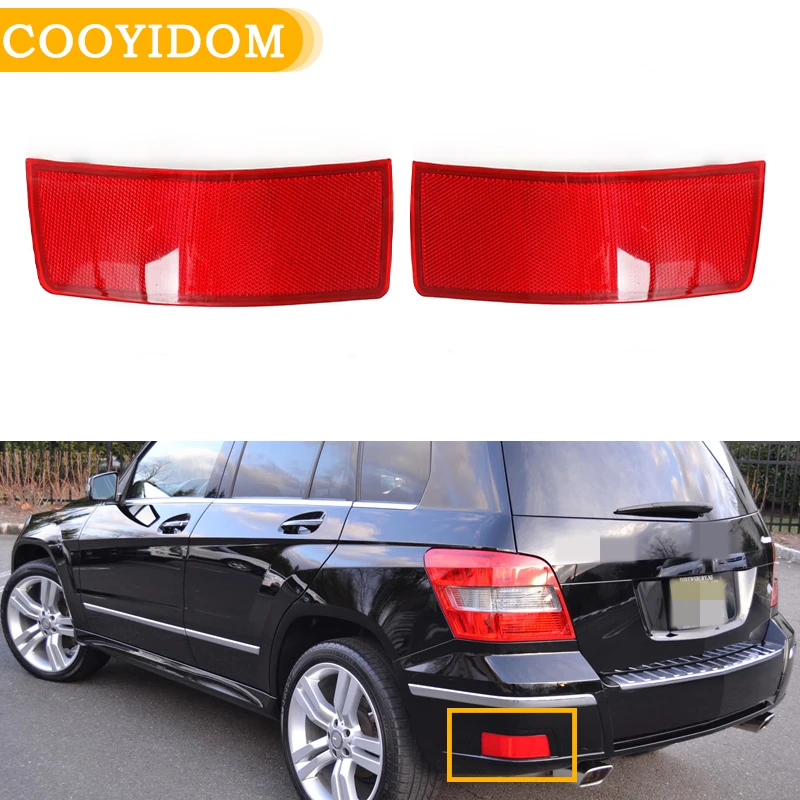 Rear Bumper Reflector Light Trim Warning Lamp For Mercedes-Benz GLK-Class W204/X204 GLK250 GLK300 GLK350 2048200274 2048200174