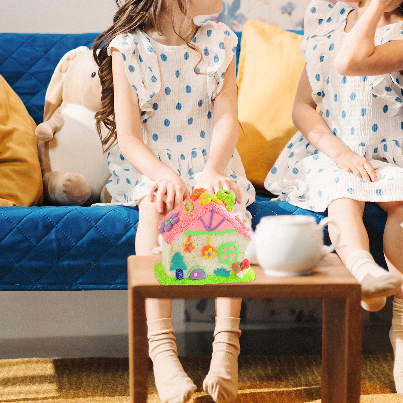 3 pçs inacabado bancos de moedas de madeira casa forma diy crianças graffiti cofrinho mudança recipiente poupança pote de madeira cofrinho