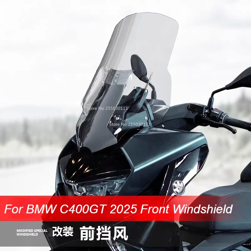 

For 2025 BMW C400GT C400 GT C 400 GT Motorcycle Front Windshield Windscreen Wind Deflector GV Model Modification Accessories
