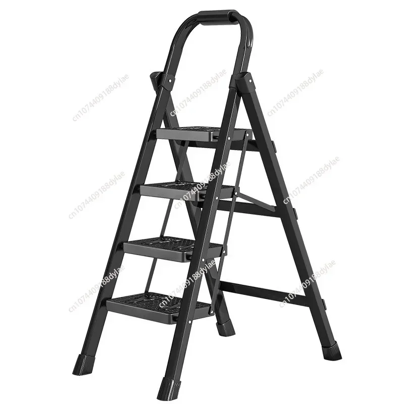 3 Step Ladder, Folding Step Stool for Adults with Handle, Lightweight, Perfect for Kitchen& Household, 500lbs Capacity