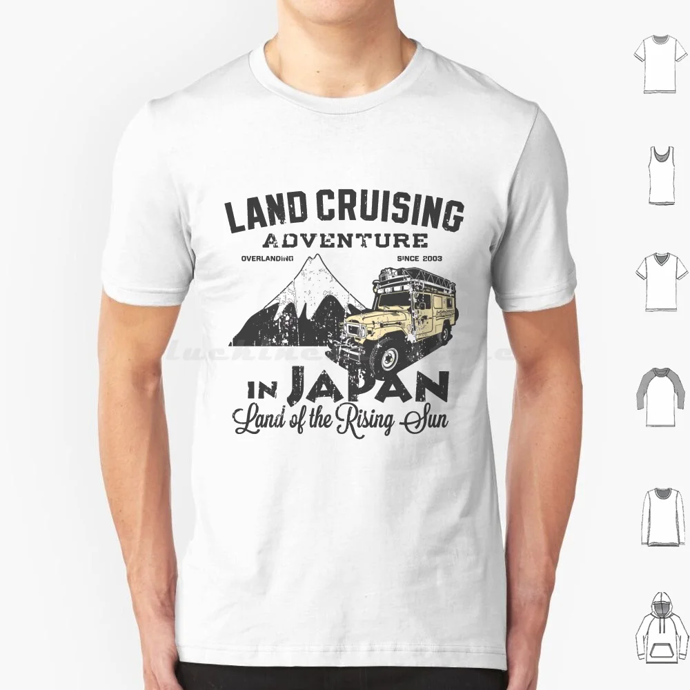 Landcruising Adventure In Japan-Straight Font Edition T Shirt Men Women Kids 6xl Landcruising Landcruising Adventure Every Mile