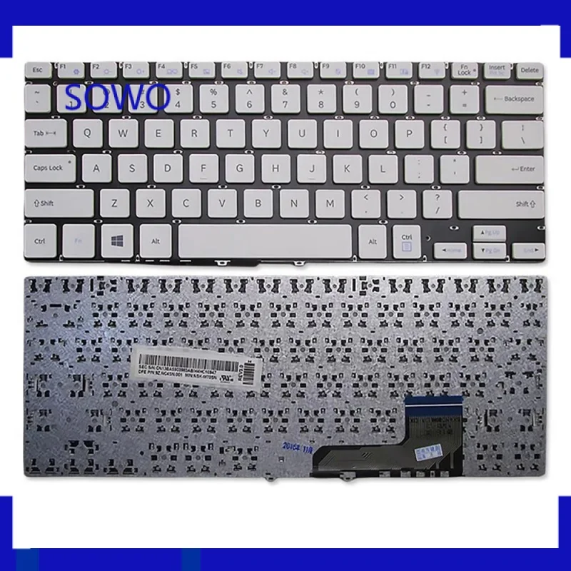 New Keyboard for Samsung NP910S3L NP905S3L NP905S3K NP910S3K WIHTE