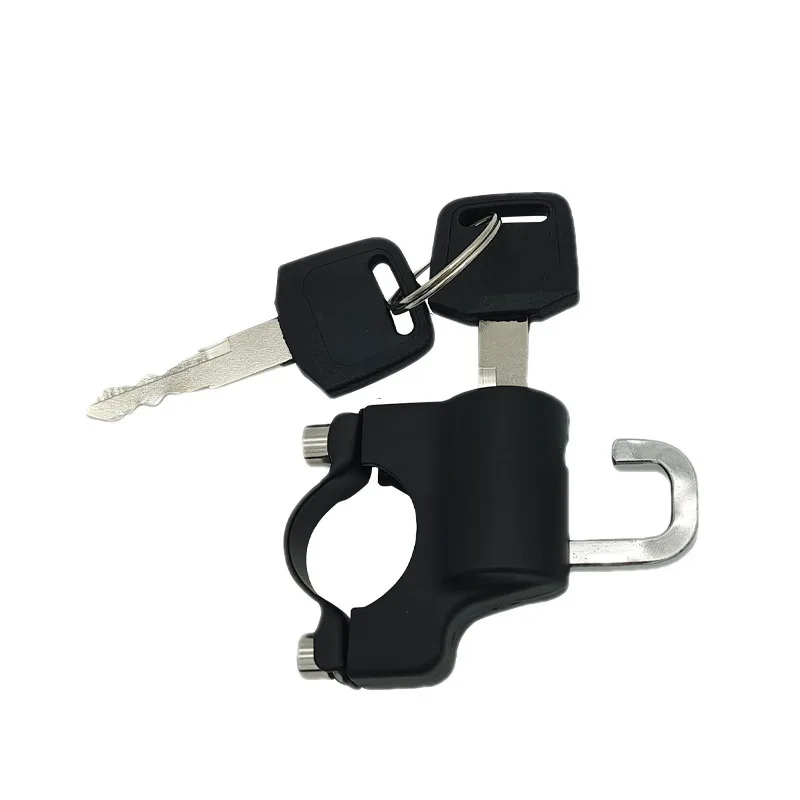 1Pc Universal Helmet Lock Motorcycle Helmet Lock Universal Bicycles Anti-Theft Fixed Lock 22mm To 26mm