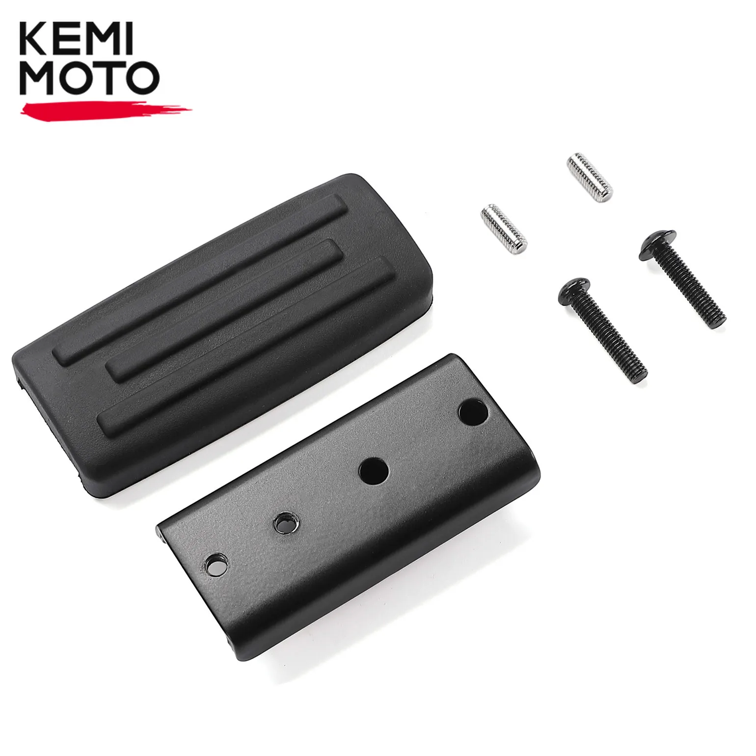 

KEMIMOTO ON-ROAD Compatible with Can-Am Ryker 600 900 Sport Rally Edition Plastic Metal Extended Footrest Footboards Brake Pedal