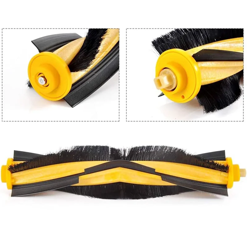 ABUD-Pezzi di ricambio per Ecovacs Deboot OZMO N7 920 T5 T9 Yeedi 2 Parti per aspirapolvere ibrido Spazzola laterale principale Filtro Hepa Mop Panno