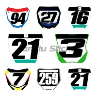number 94 27 16 21 3 7 259 Motocross Car Sticker JDM Funny Decal Personality Creative Stickers