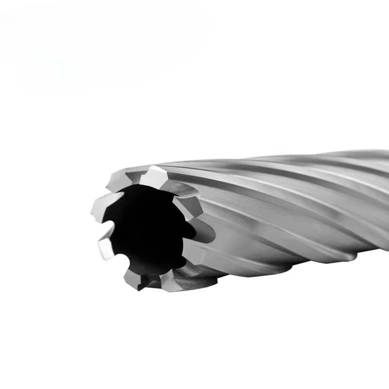 Mata Bor HSS Tipe R Versi Shank Bulat untuk pengeboran logam