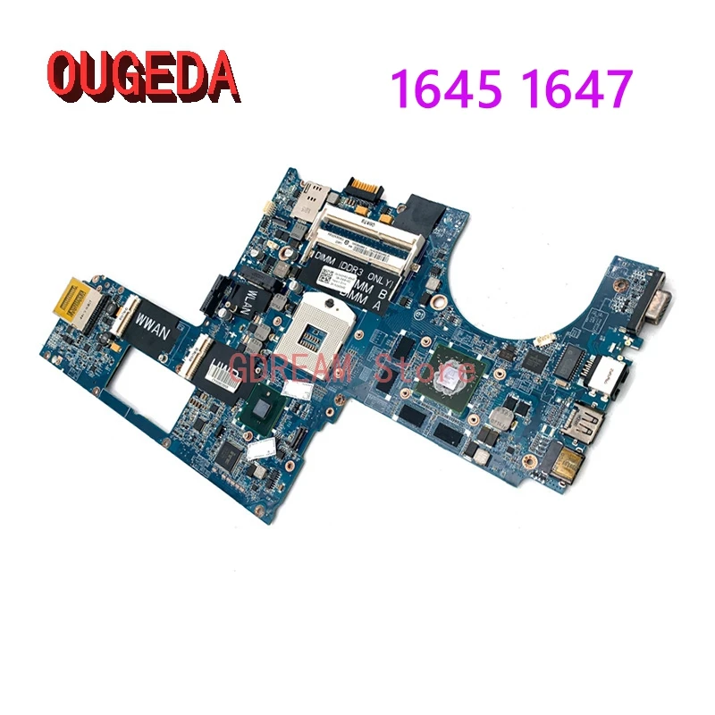 

OUGEDA DARM5CMB8D1 For Dell Inspiron 1645 1647 Laptop Motherboard CN-0WDH9C 0WDH9C WDH9C REV:D Y509R PM55 HD 5730 GPU full test