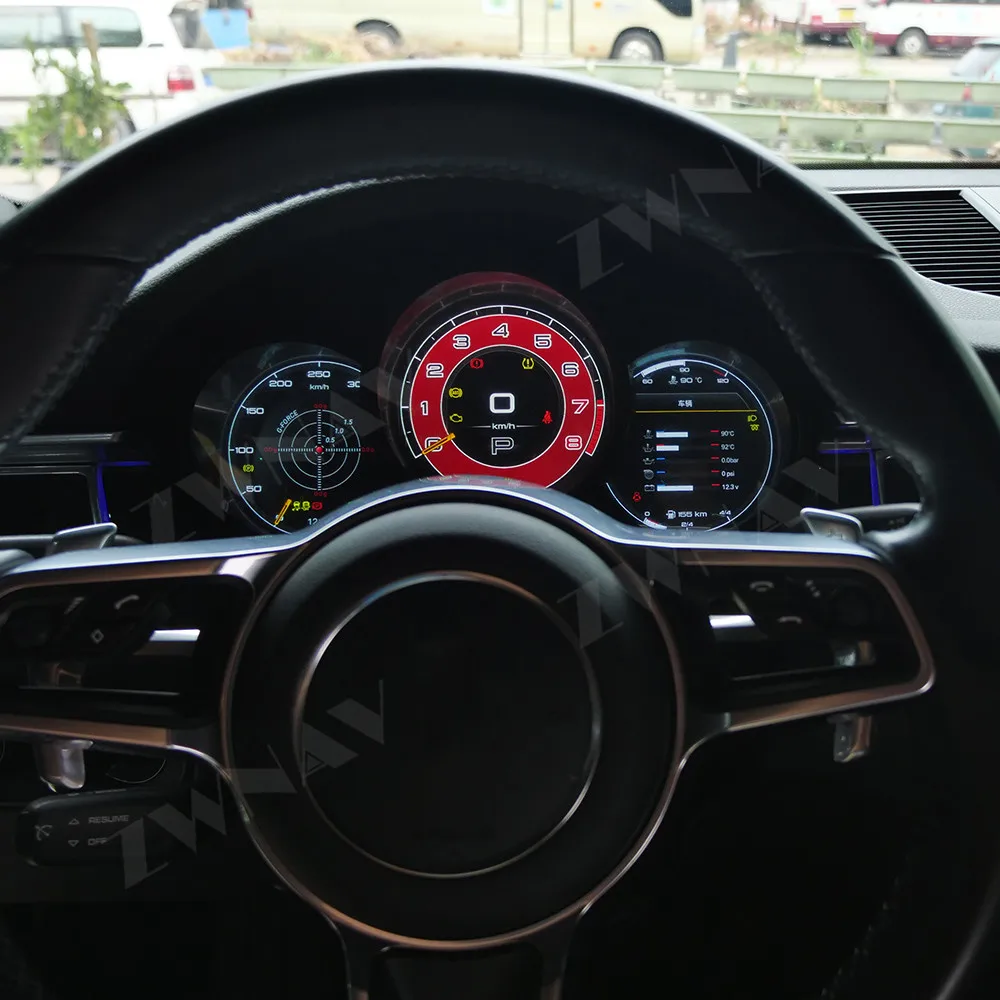 

For Porsche 718,Macan,Cayenne,Panamera Cockpit Car Dashboard Instrument Digital LCD Cluster, virtual cockpit Cluster