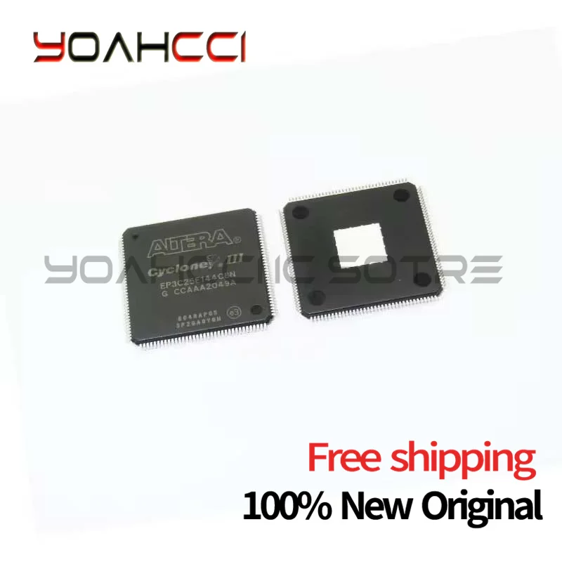 (1-10piece)100% NEW original EP3C25E144C8N package QFP144 free shipping