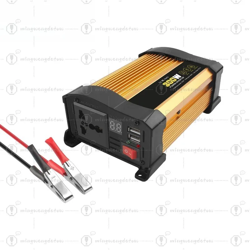 12V DC to 220V AC Modified Sine Wave Inverter 300W for Car & Home Use