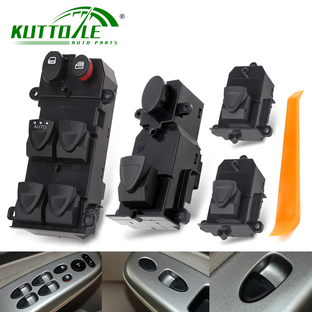 

For HONDA Civic 2006-2011 35750-SNV-H51 Front Left Driver Power Master Window Lifter Control Switch 35760-SNA-J04 35760-SNA-A02