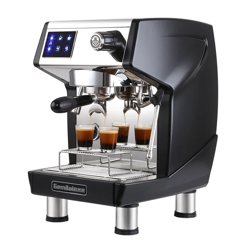 Gemilai CRM3200 Commercial Coffee Machine 3000W 15Bar Professional Italian Coffee Making Machine 1.7L Espresso Coffee Maker