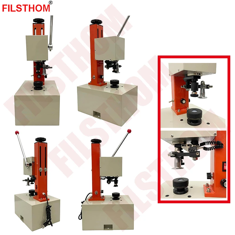 Oral Liquid Bottle Capping Sealing Machine Glass Bottle Vial Cap Locking Sealer Capper