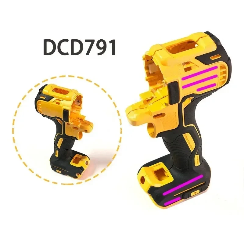 Tool Parts Shell Housing Box For dewalt DCD791 DC796 18V Charging Li-ion Wireless Hand Drill Multifunction Electric Screwdriver