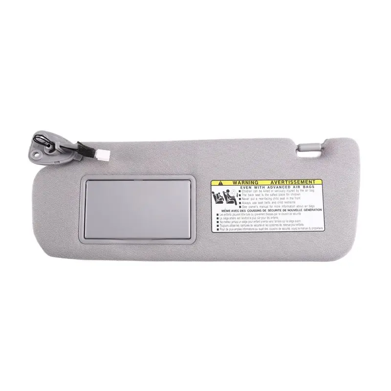

Superior-Car Inside Sun Visor 1SET Gray Cloth For SONATA 2006-2010- Part Numbers 852013K010QS 852023K000QS Left