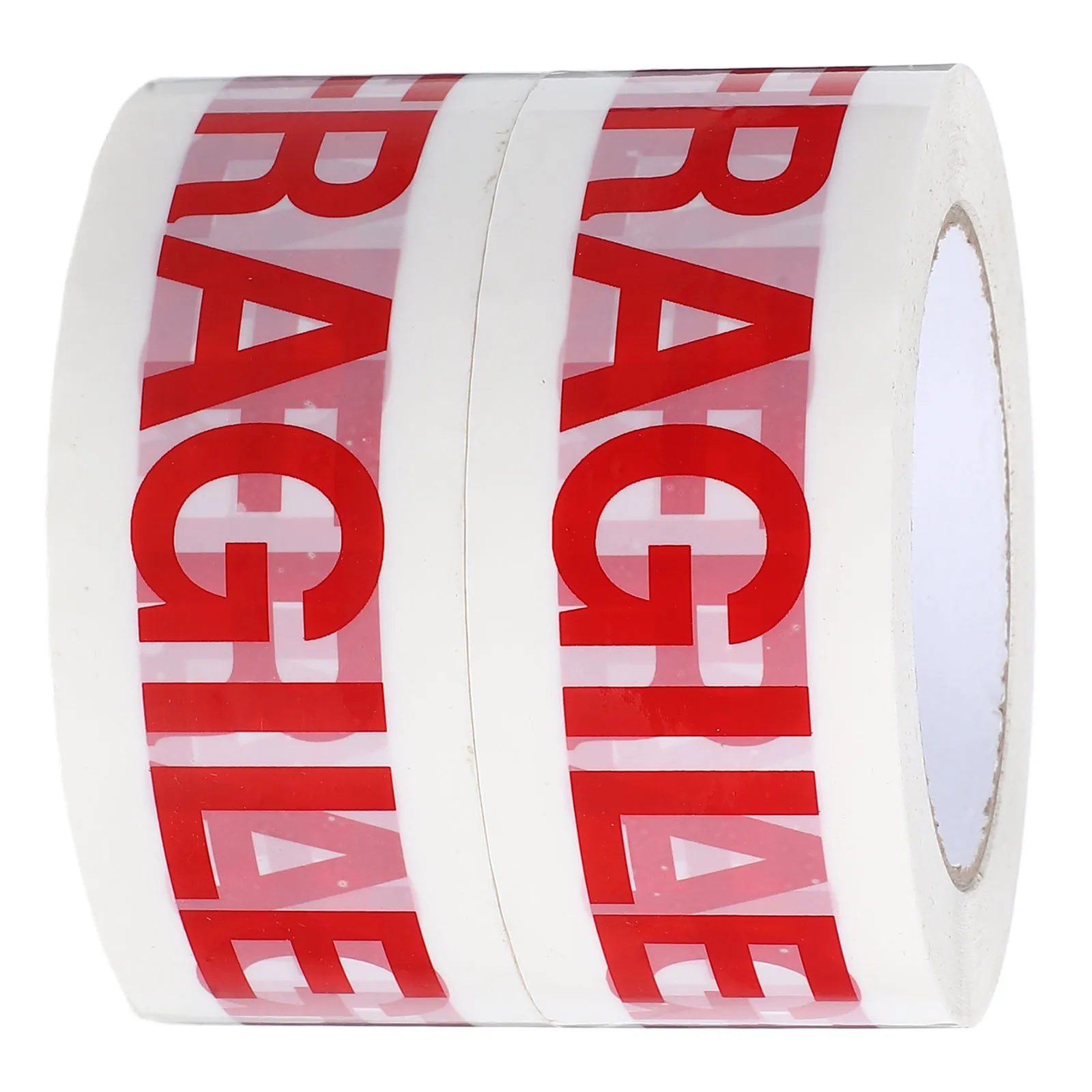 

2 Rolls Fragile Tape Packing Shipping Stickers Handle - with Care for Labels Tape-handle Decorative Packaging