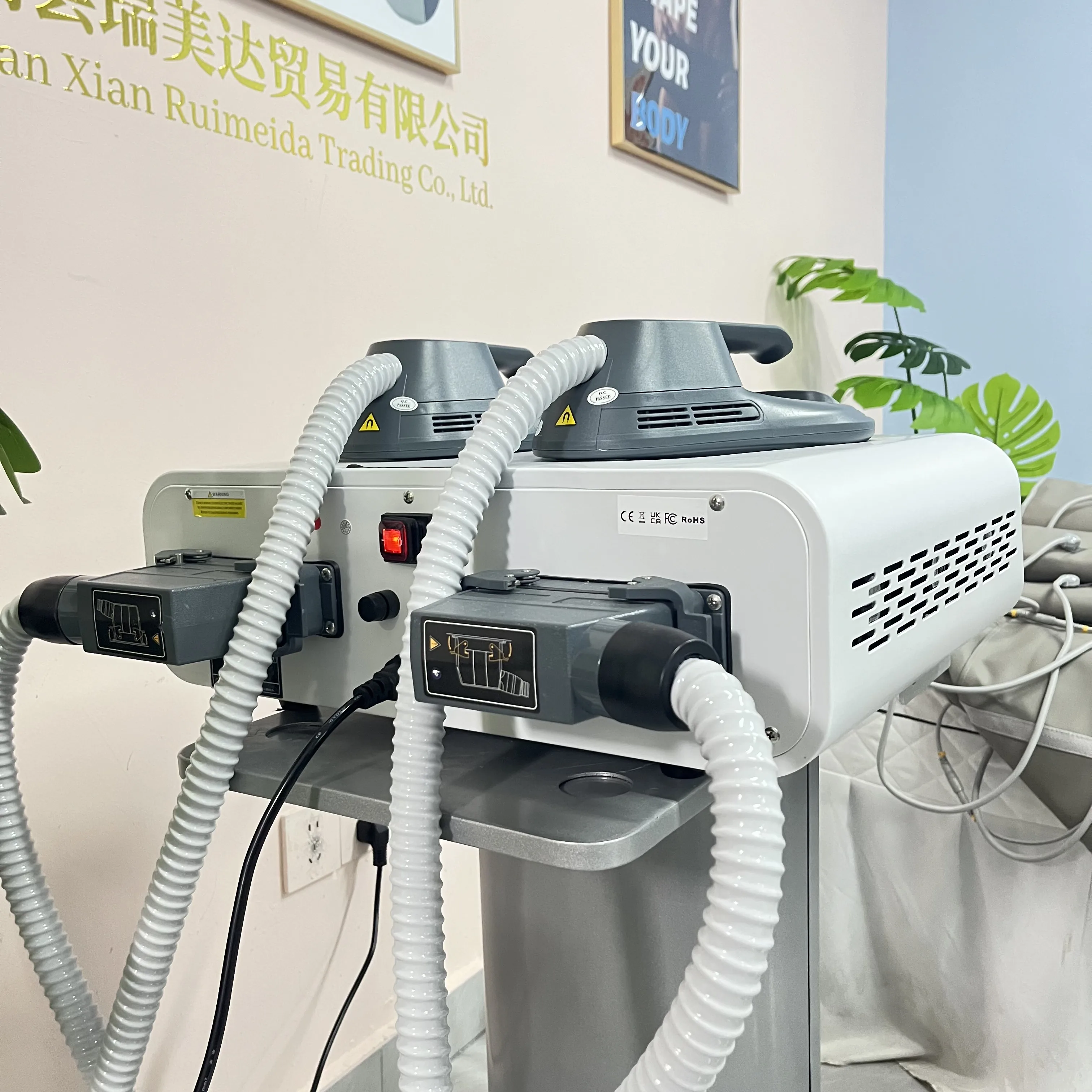 6500W Myoslim Muskelstimulator RF Körperformungsgerät Myoslim NEU Tragbares Gerät zur Gewichtsreduktion Elektromagnetisch – Detail 5
