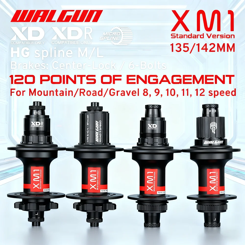 

XM1 Передняя и задняя велосипедная ступица MTB Road, 32 отверстия, 6 болтов/центральный замок HG XD MS XDR Micro Spline Freehub, 8-12 скоростей, 1352, велосипедные ступицы