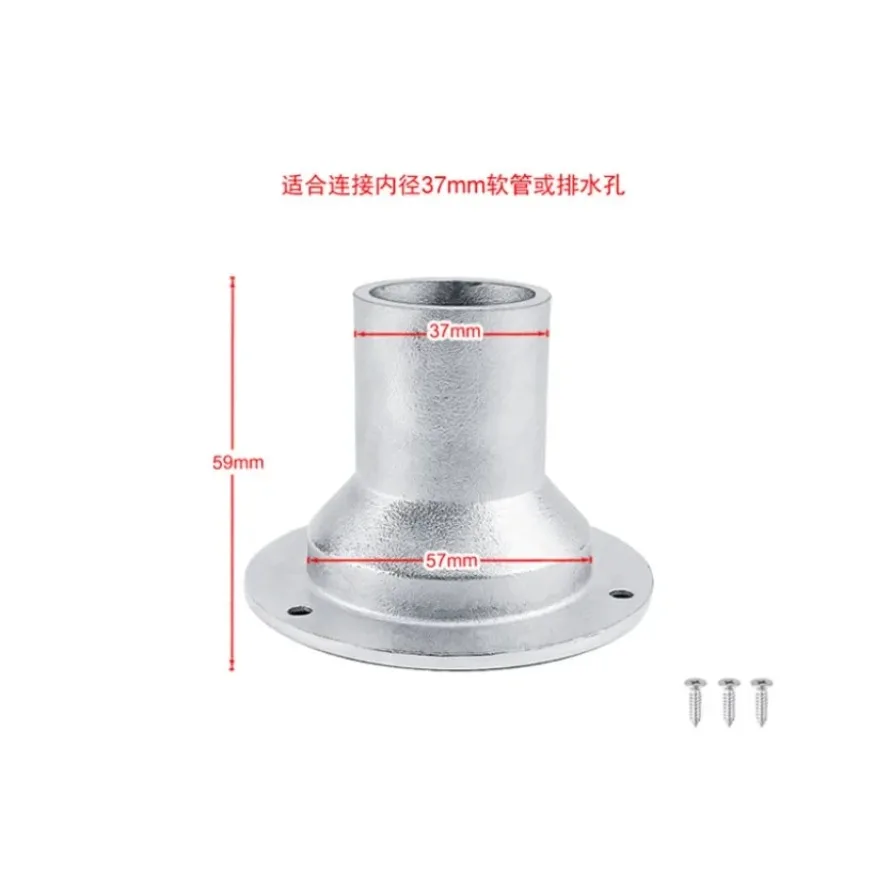 Boat Floor Deck Drain Marine Grade Stainless Steel 316 For Boat Yacht Deck Drainage Hardware Replacement Accessories 1`