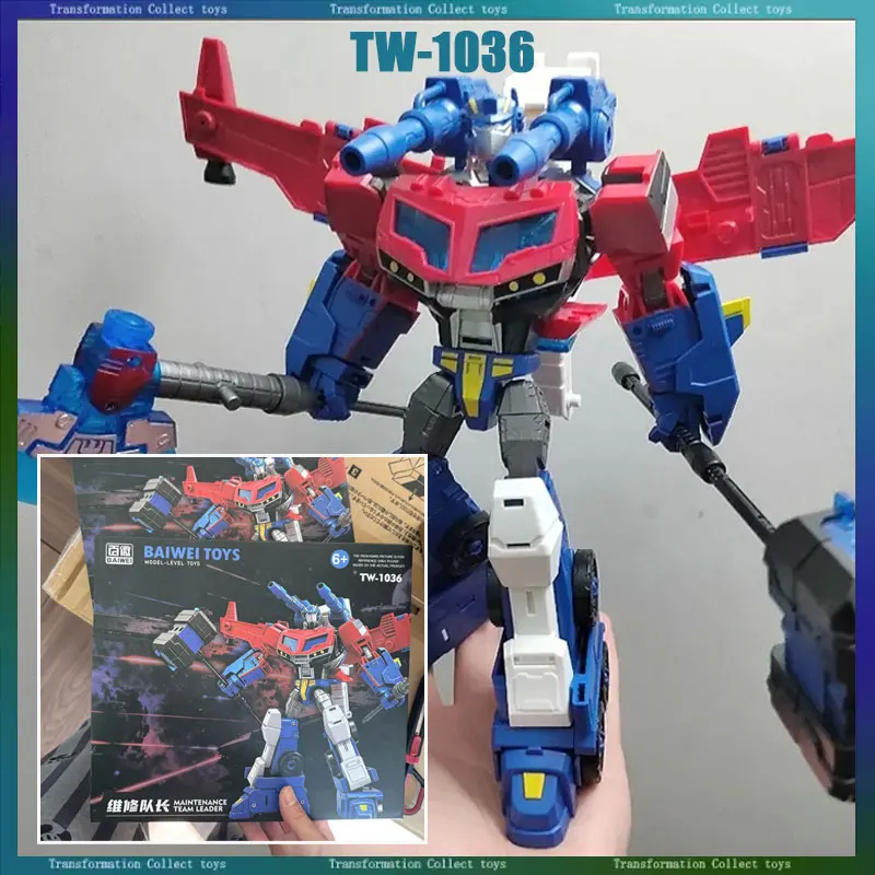 

IN STOCK Baiwei TW-1036 TW1036 Maintenance Captain 08 Animation Version OP Commander Action Figure Model Toys Gift