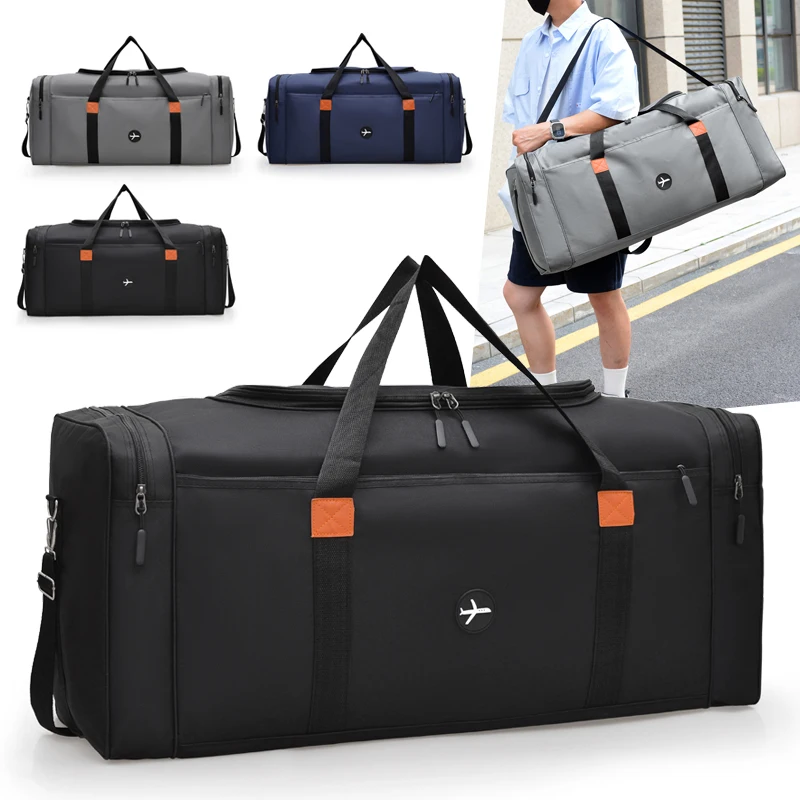 

Large Sports Fitness Gym Handbag Travel Luggage Storage Duffle for Men Women Outdoor Training Camping Shoulder Crossbody Bags