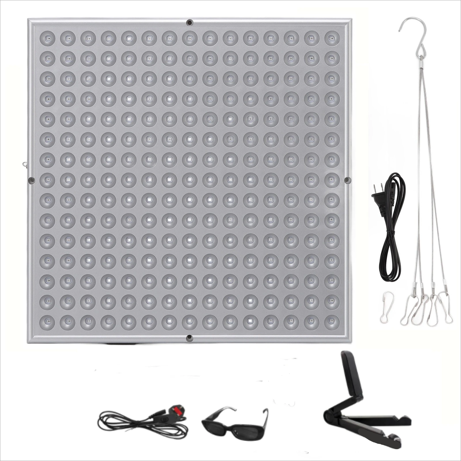 新しい 225 個ランプブルーライトコールドレーザー LED フェイス日焼け日焼けサロンランプスタンド付き、美容スキンケアボディ & フェイス機器 45 ワット
