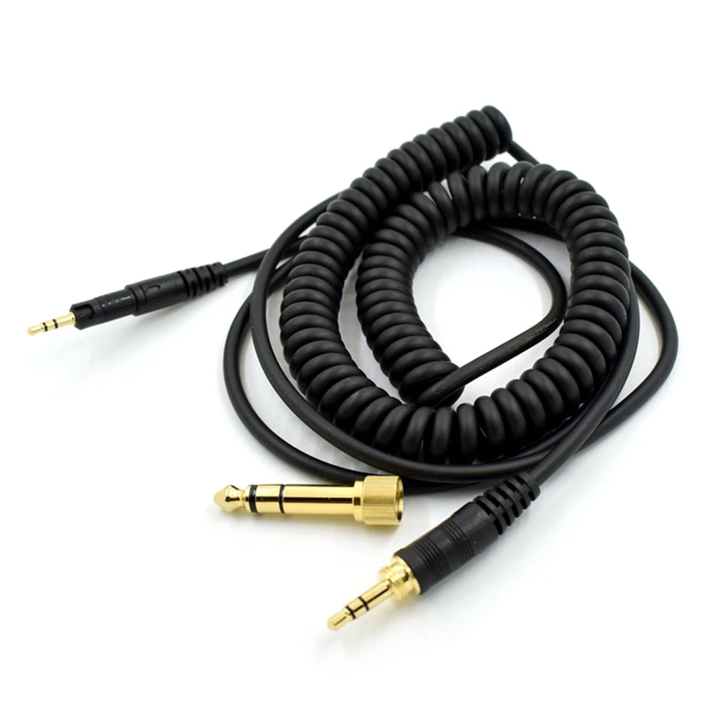 Cable de audio de repuesto para auriculares Audio-Technica ATH M50X M40X negro 23 AugT2