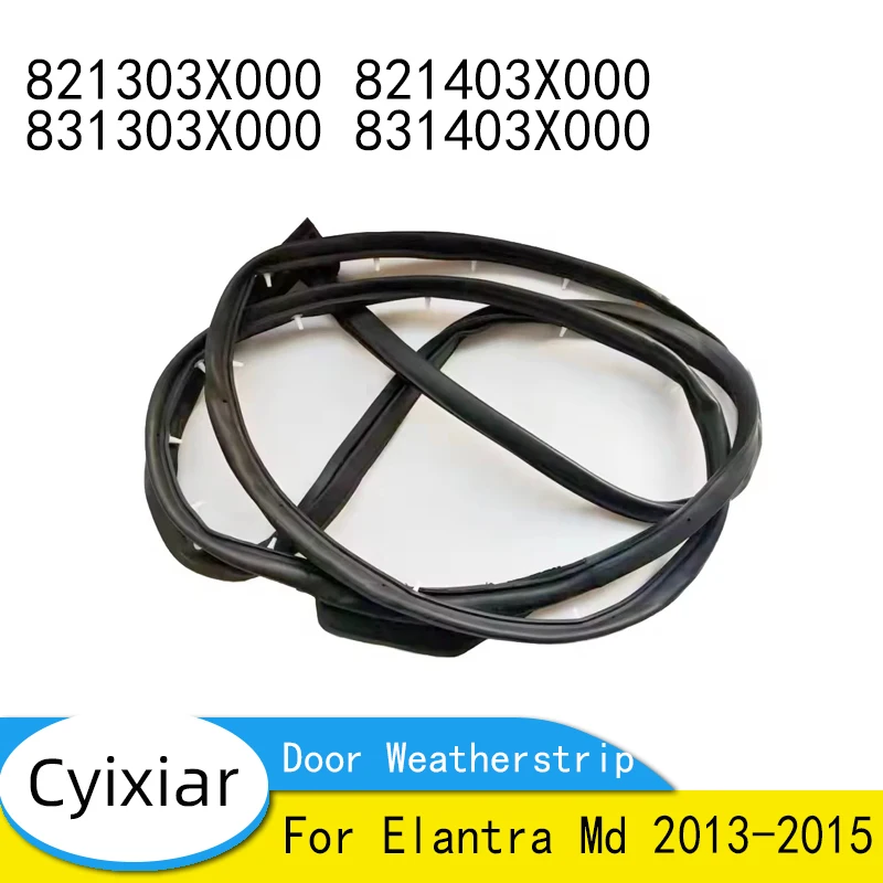 

Совершенно новый уплотнитель двери 82130-3X000 для Elantra Md 2013-2015 OEM 821303X000 821403X000 831303X000 831403X000