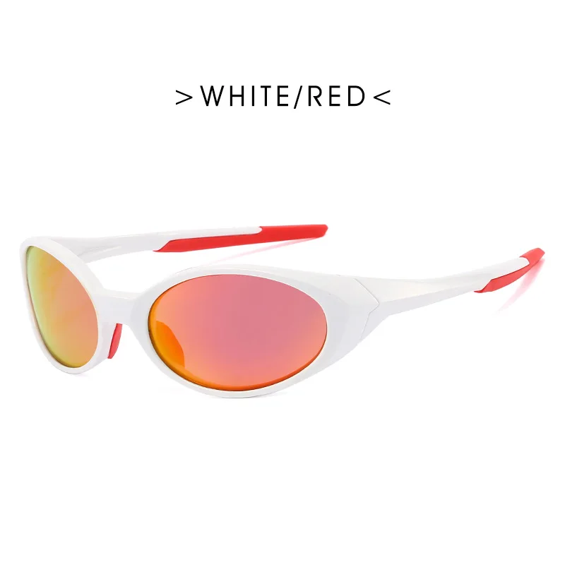 AliExpress SNQP New Outdoor Sports Cycling Polarized Sunglasses Unisex Color-Blocked Oval Frame Eyewear UV Protection Shades for Hiking UV400