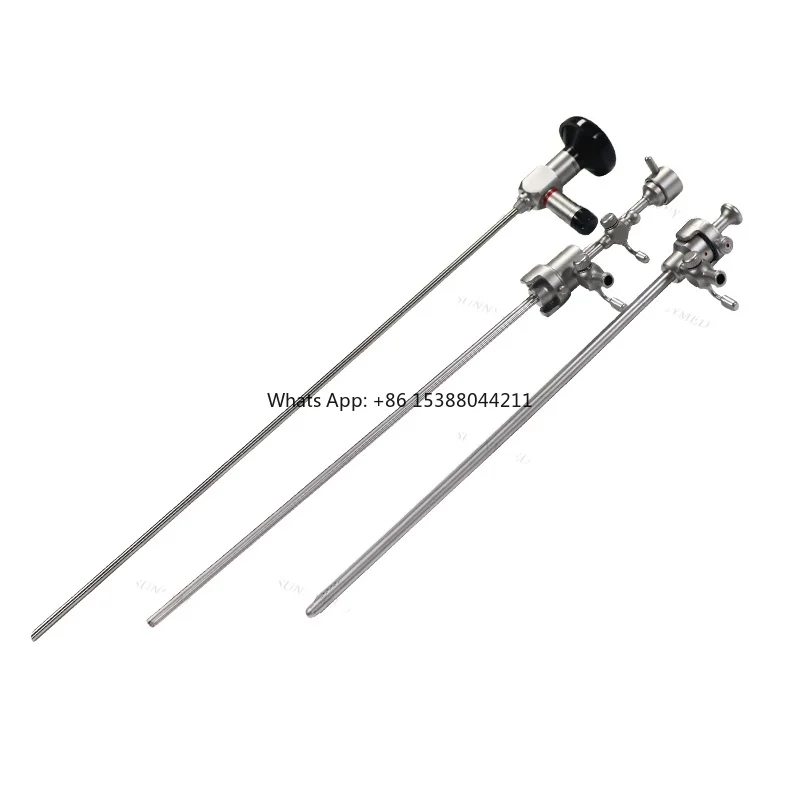 Sy-P001 High Quality 2.9mm/4mm Medical Surgical Rigid Hysteroscope Set Gynecological Instruments