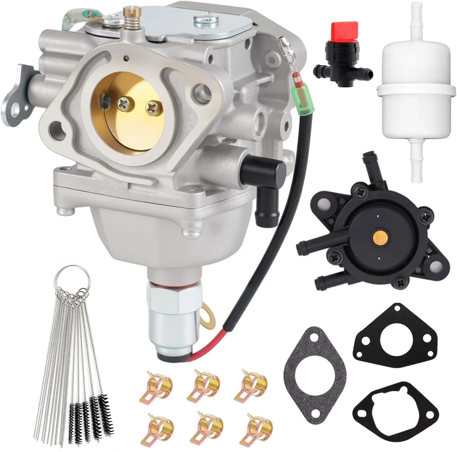 Carburetor Kit for Kohler Courage SV710-SV840 22-26HP Zero Turn Mowe