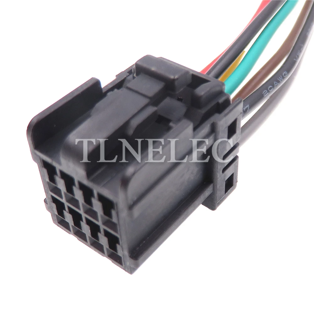 8 Pin Way Car Window Lifter Electrical Socket with Wires Automobile Wire Cable Connectors 174044-2