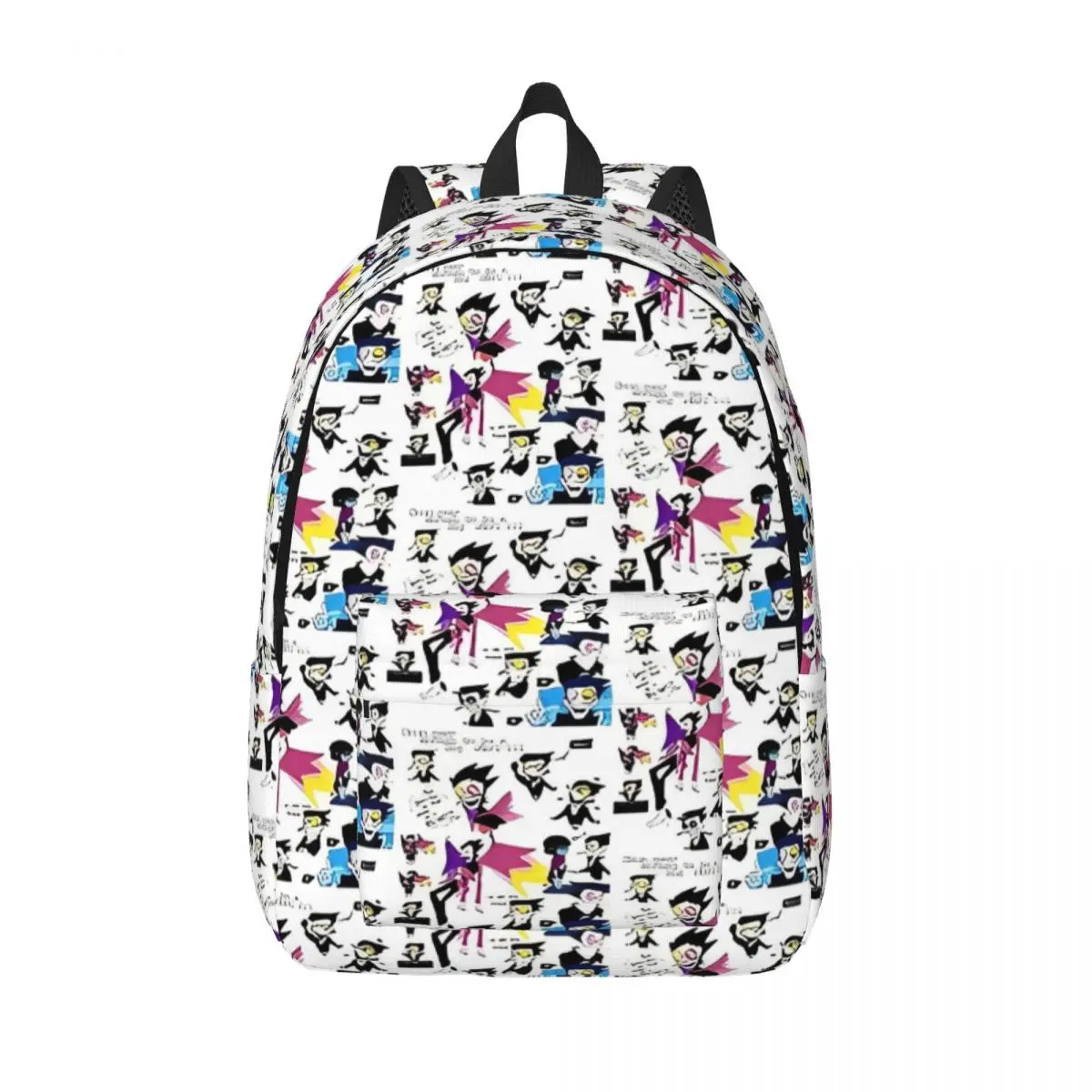 

Spamton Backpack for Men Women Cool Student Work Daypack Spamton Deltarune Games College Shoulder Bag with Pocket