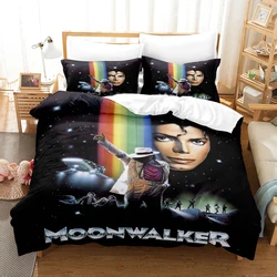 3D Print Michael Jackson Bedding Set Duvet Cover Bed Set Quilt Cover Pillowcase Comforter king Queen Size Boys Adult Bedding Set