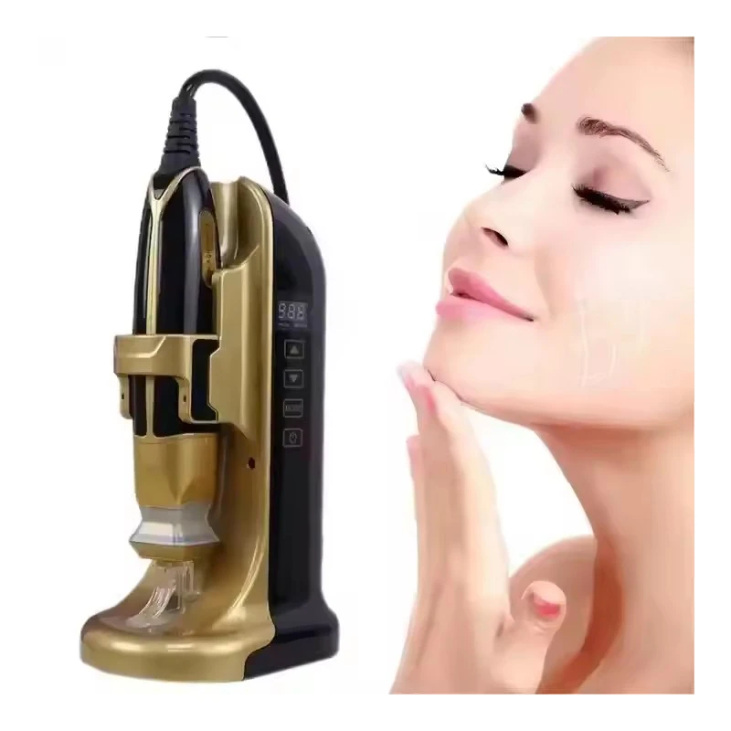 

Portable Black Golden Rf Skin Tightening Machine Facial Machines Fractional Rf Skin Rejuvenation home use skin lifting machine