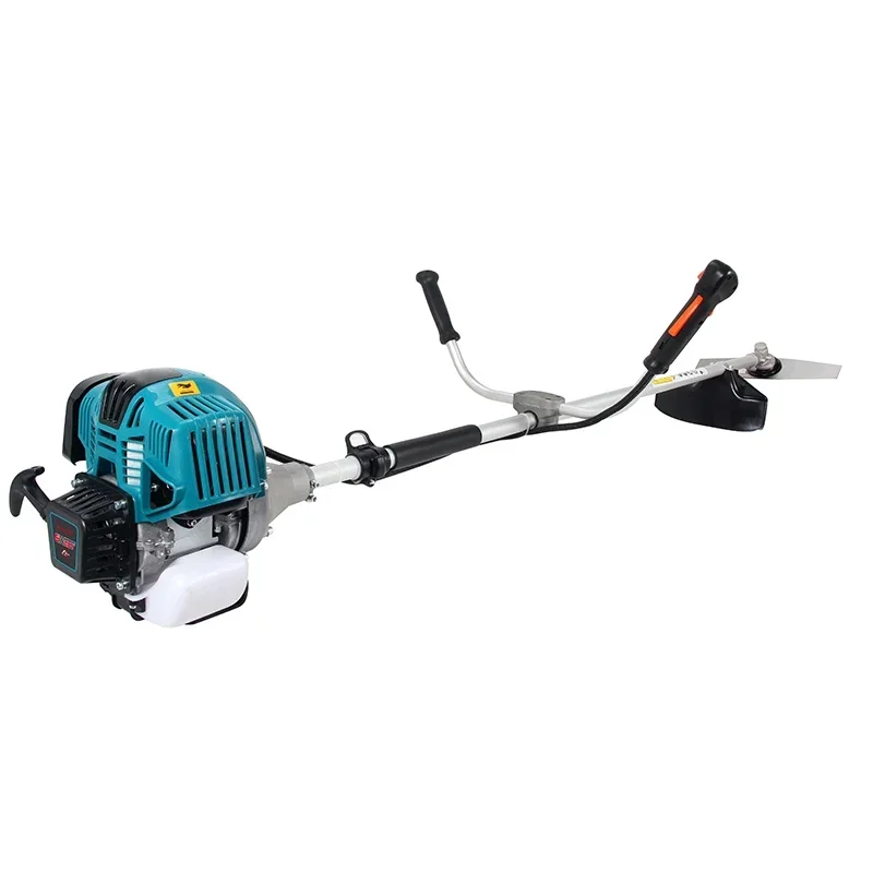 31cc 4 Stroke Brush Cutter with 139 Engine Grass Trimmer new type outlooking with CE certificate 0.75kw power