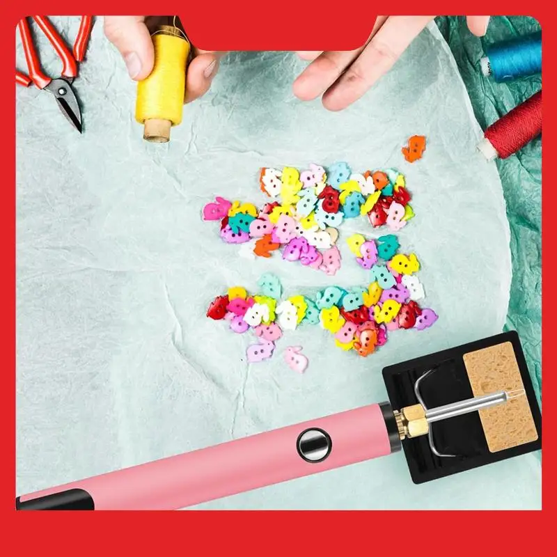 Rechargeable Thread Burner Kit For Jewelry Making,Digital Thread Zapper Tool,Leather Craft,Sewing,Weaving & Stringing