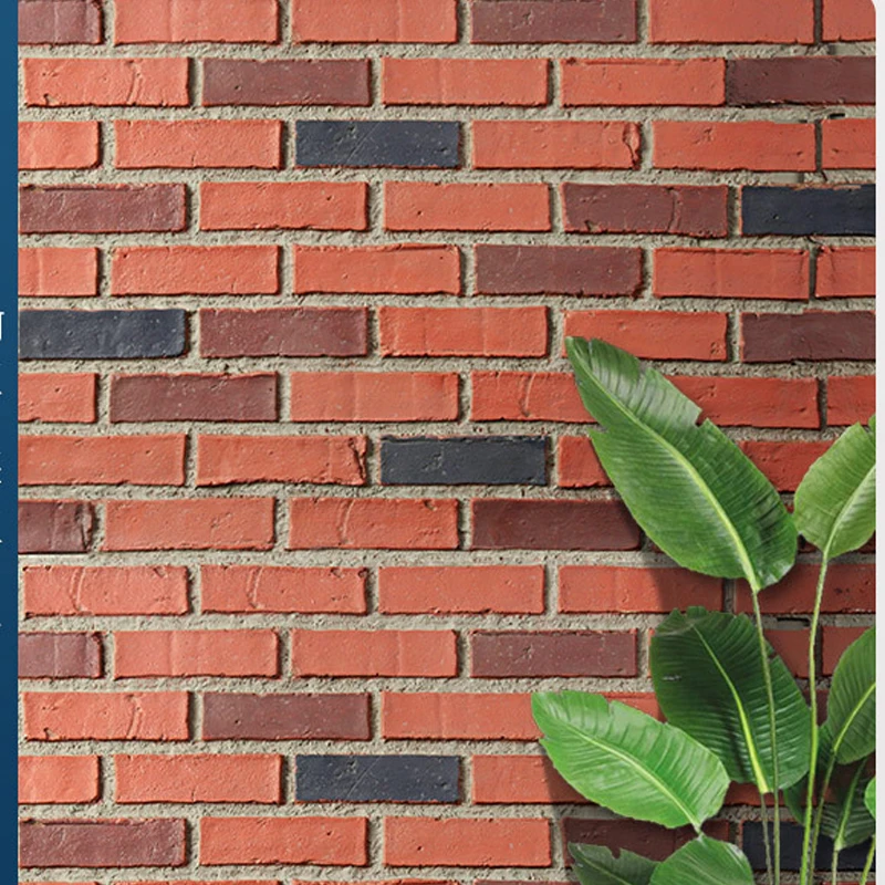 

60X60CM PU stone skin cultural stone exterior wall brick cultural brick antique blue brick red brick lightweight cement compon