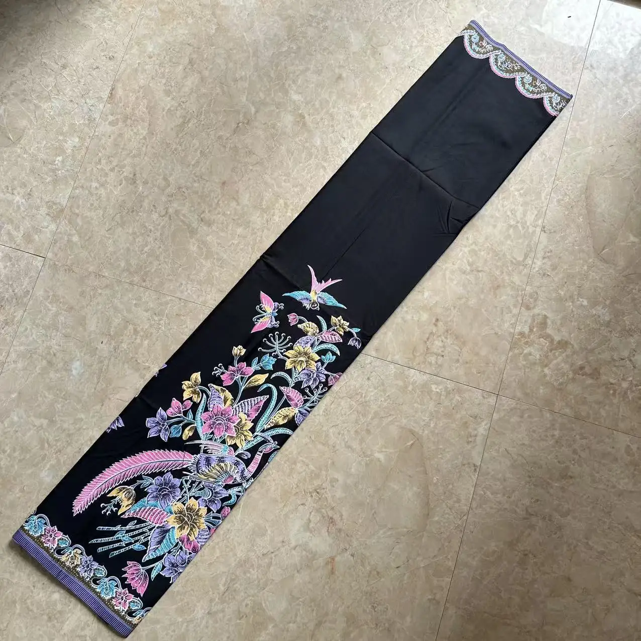 Birmese traditionele kleding Tube Rok Thaise Longyi Sarong Dai Etnische Rok Nyonya Bloemen Halve Rok