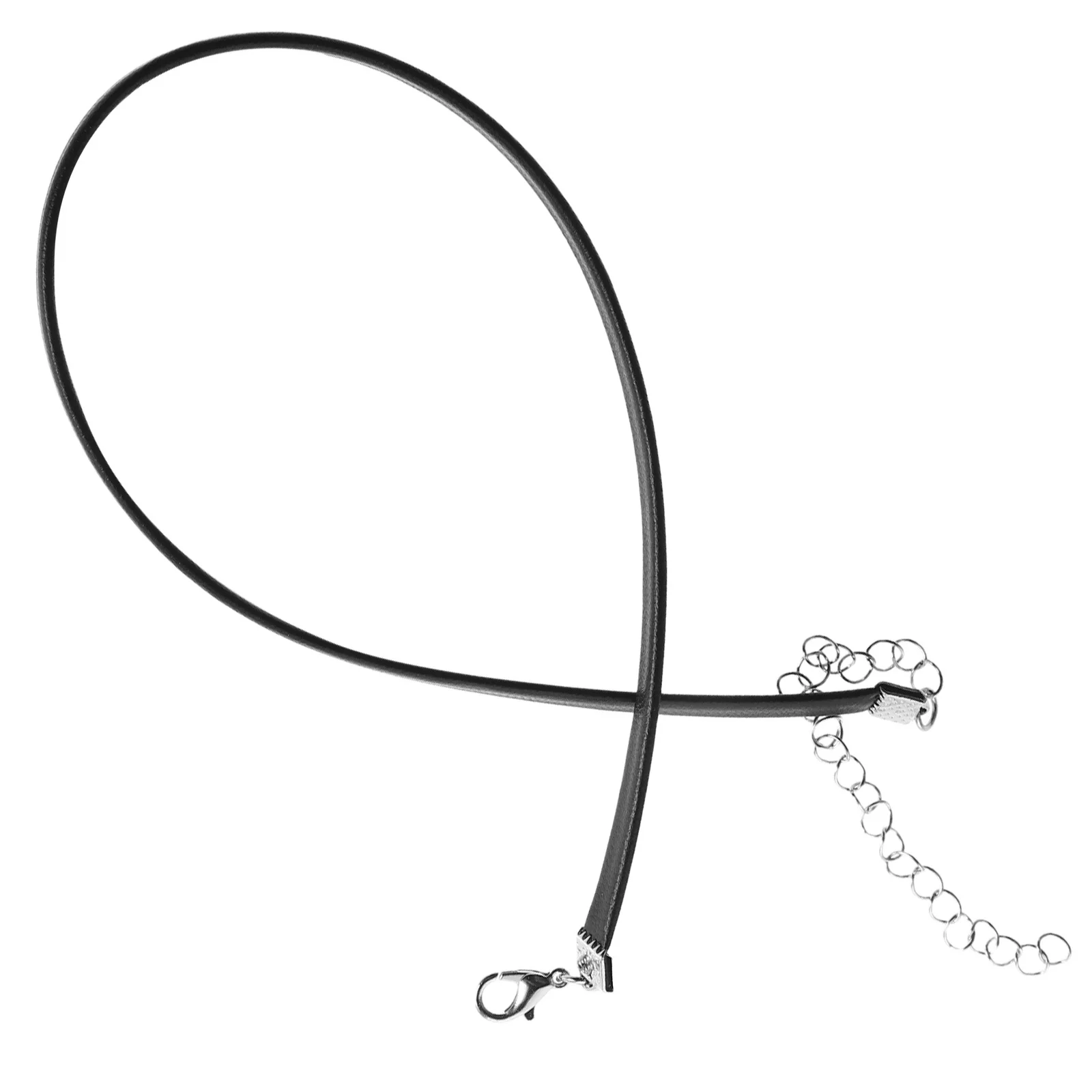 

10Pcs Black Punk Collar Necklaces Adjustable PU Chokers Goth Jewelry Collarbone Necklace for Women Ladies Choker