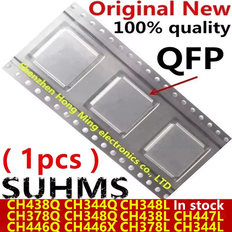 (1 pieza) 100% nuevo CH438Q CH438L CH378Q CH378L CH446Q CH446X CH447L CH344Q CH344L CH348Q CH348L QFP