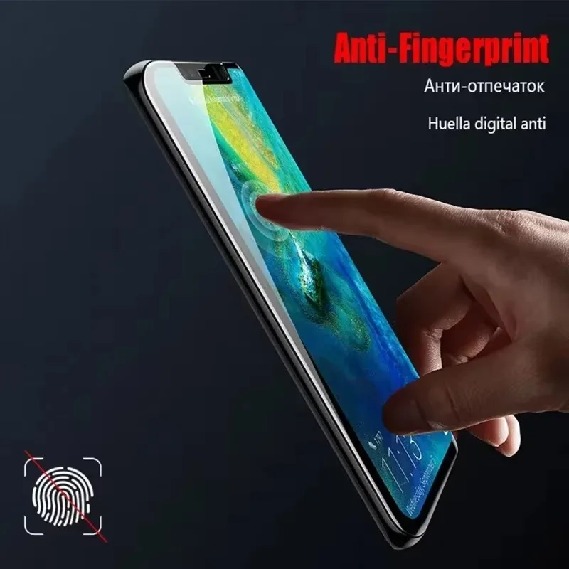 

2Pcs full cover 9h hardness tempered glass for huawei mate 30 20 pro 20X 10 lite 9 screen protectors