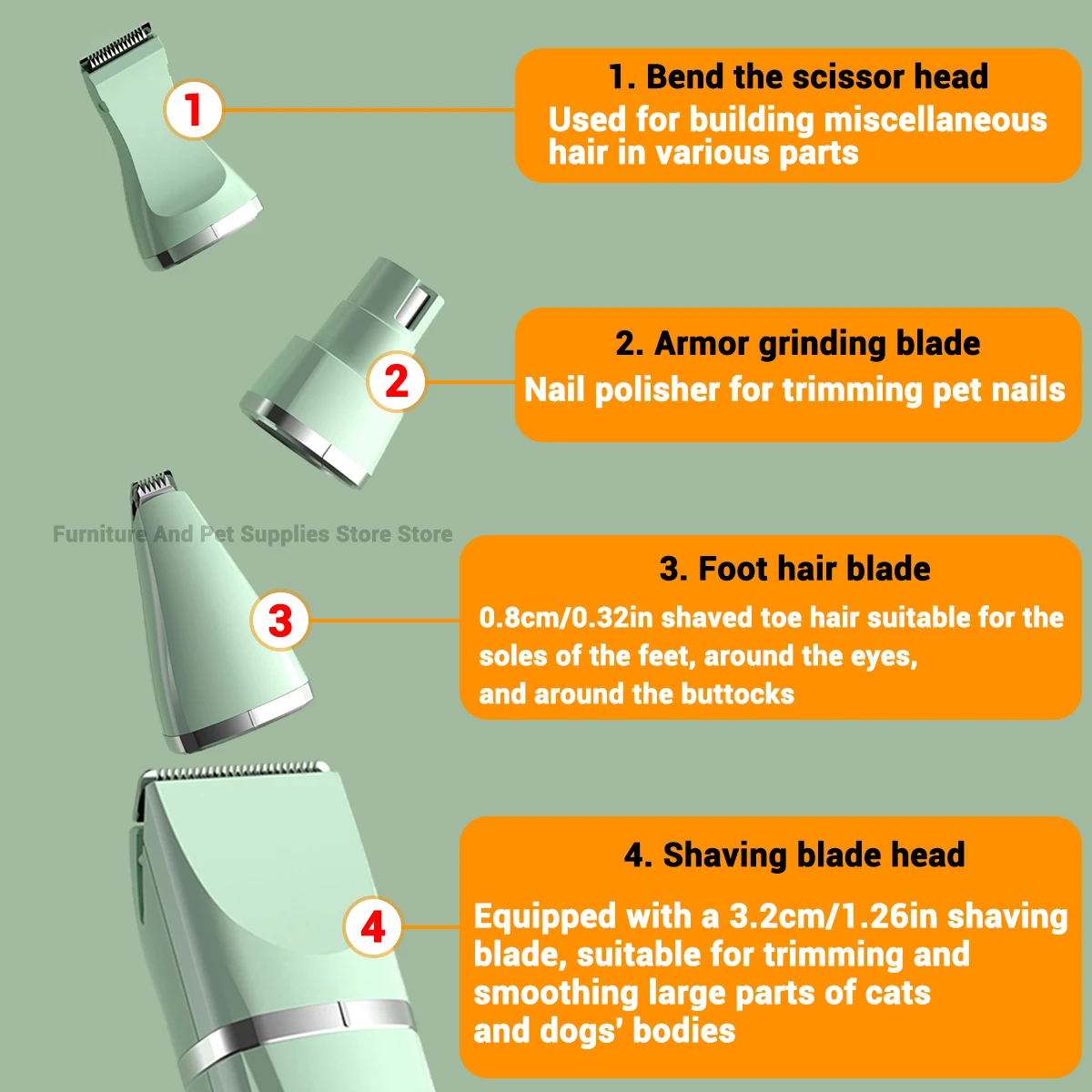 Thumbnail 2 - #13 New Pet Hair Clippers Arrivals